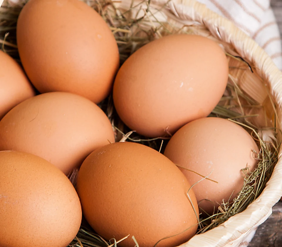 Desi Eggs product imagery for Aagan Foods